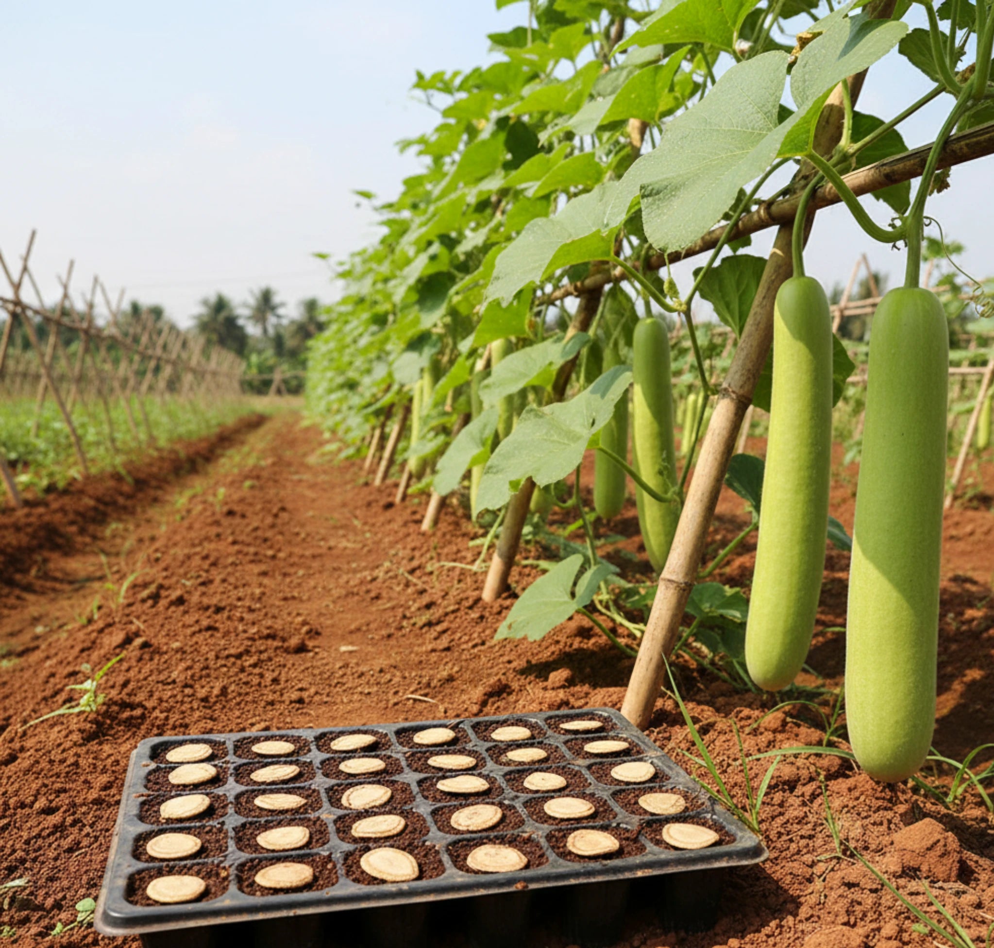 Bottle Gourd Straight Seeds