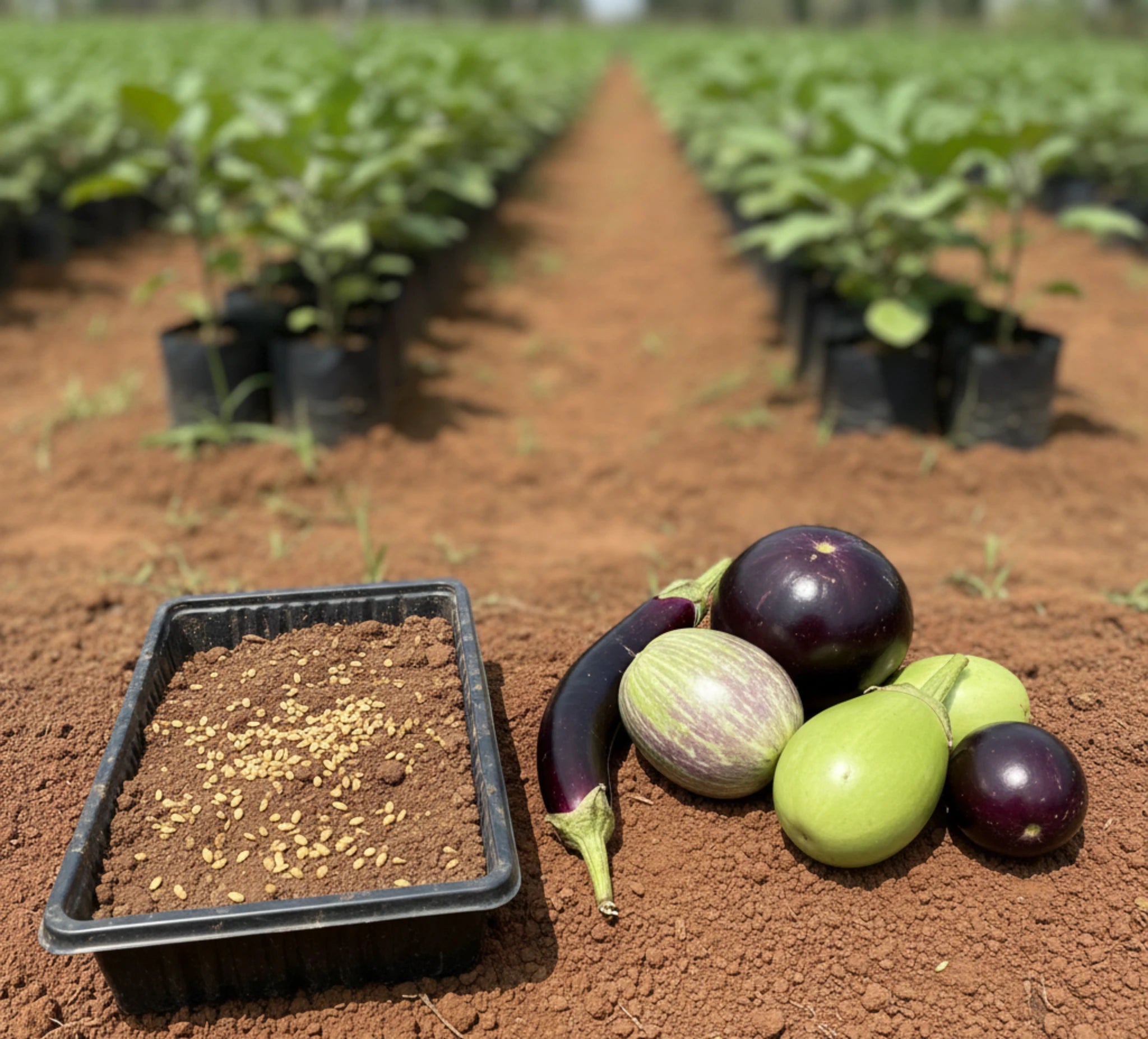 Mixed Brinjal Variety Seeds